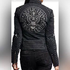 NWT LIMITED EDITION Affliction “Black Premium” Jacket.